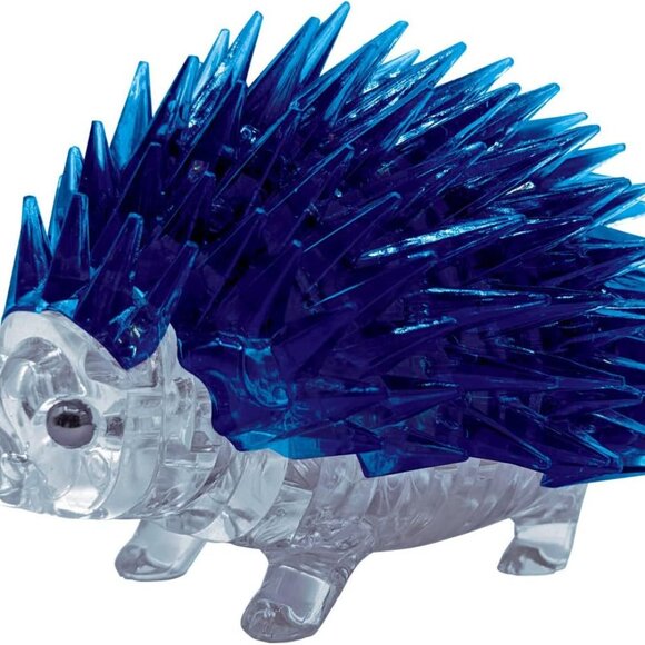 Original 3D Crystal Hedgehog Puzzle Challenging Fun for Ages 12 and Up NEW - Picture 2 of 2